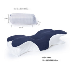 Memory Foam Ergonomic Neck Pillow