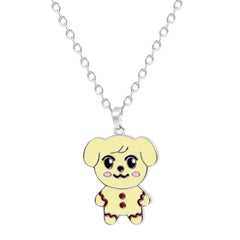Vciveivd Straykids Necklace Skzoo Necklaces Charm Pendant Kpop Stray kids Jewelry Merch Skz Fans Gifts - Puppym