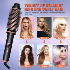Multifunctional Portable Hair Curler & Straightening Comb