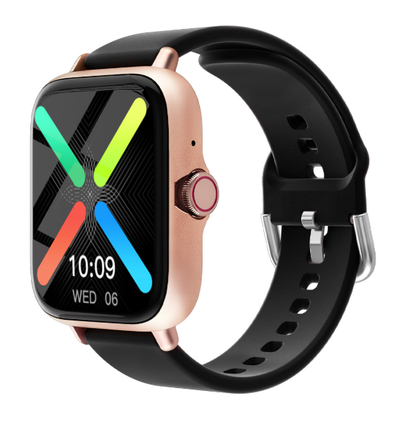 Smart Fitness Watch with Heart Rate, Blood Pressure & Step Tracker