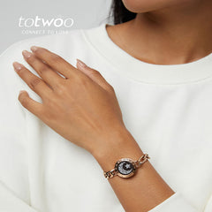 Totwoo Smart Couple Bracelet - Long-Distance Connection Gift
