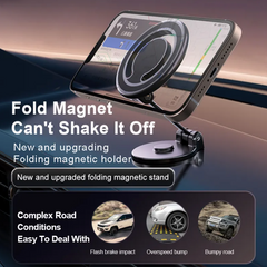 Military-Grade Magnetic Car Phone Mount