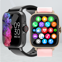 Smart Fitness Watch with Heart Rate, Blood Pressure & Step Tracker