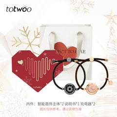 Totwoo Smart Couple Bracelet - Long-Distance Connection Gift