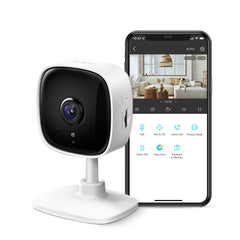 TP-Link Tapo 2K Indoor Security Camera for Baby Monitor Dog Camera w/Motion Detection 2-Way Audio Siren Night Vision Cloud & SD Card Storage(Up to 256 GB) Works w/Alexa & Google Home(Tapo C110)
